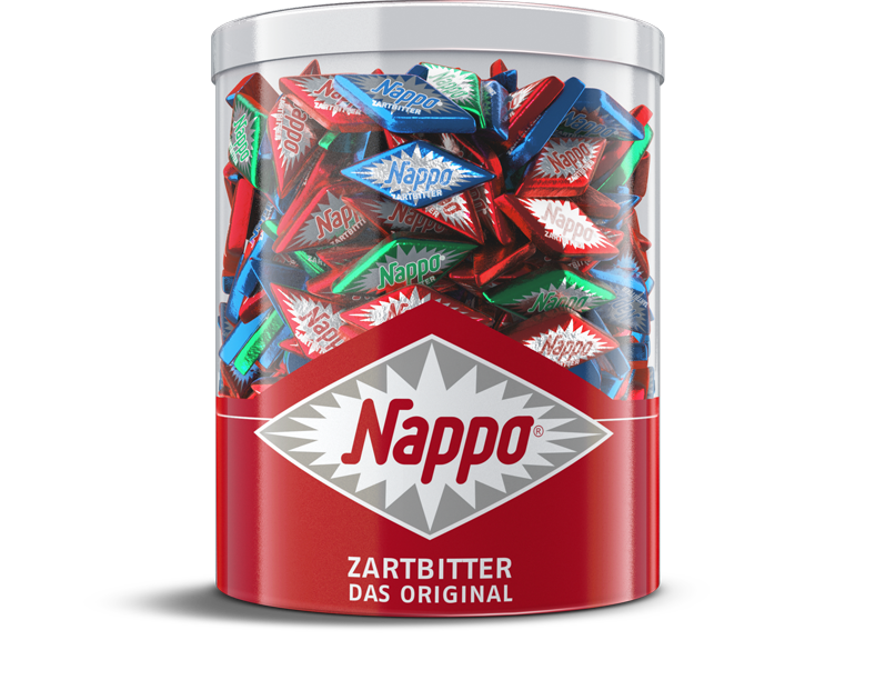 Nappo Klassik Zartbitter Dose XL