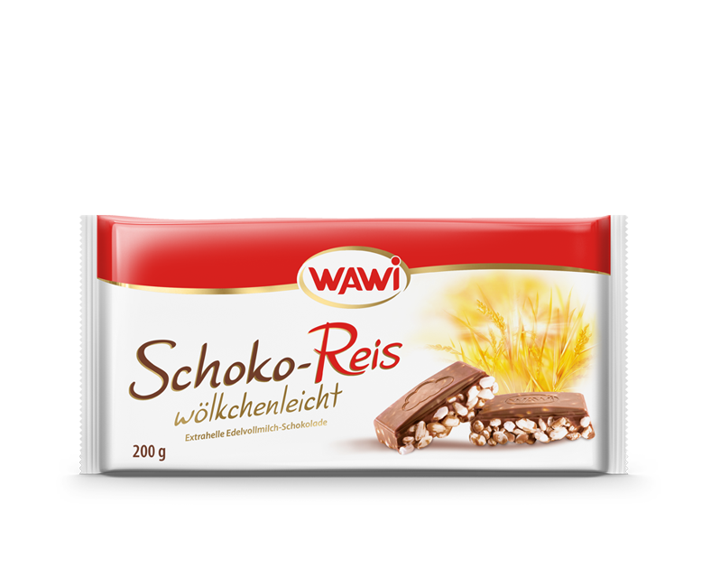 Schoko-Reis Tafel Edelvollmilch
