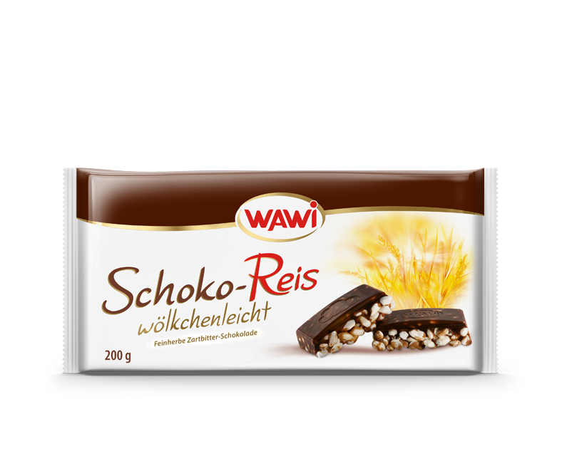 Schoko-Reis Tafel Zartbitter