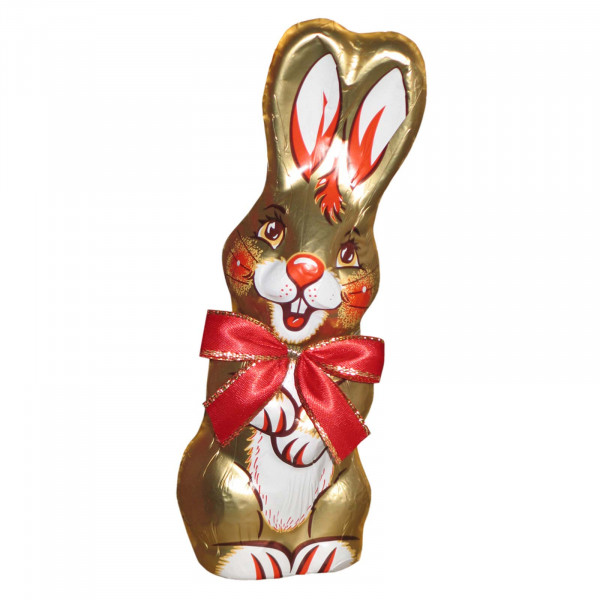 Lachhase Gold mit Schleife