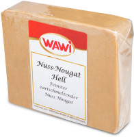 Nuss-Nougat hell Scheibe