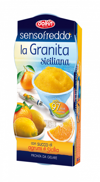 Sensofreddo Granita Sizilianische Zitrone & Orange Ausverkauf