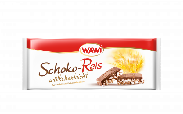 Schoko-Reis Edelvollmilch Riegel