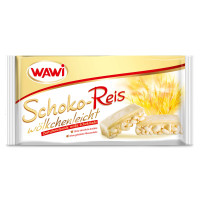 Schoko-Reis Tafel weiß