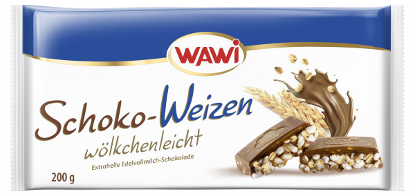 Schoko-Weizen Tafel Edelvollmilch