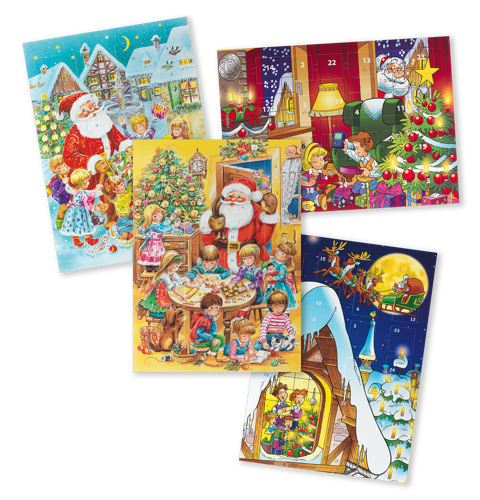 Kinder Adventskalender Motive gemischt