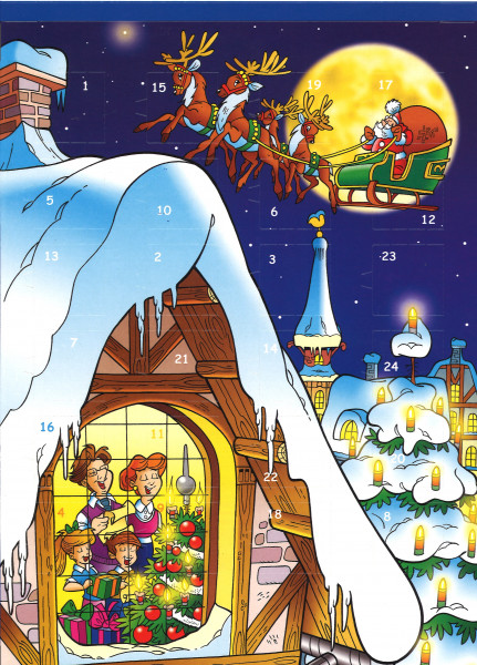 Kinder Adventskalender Motiv C