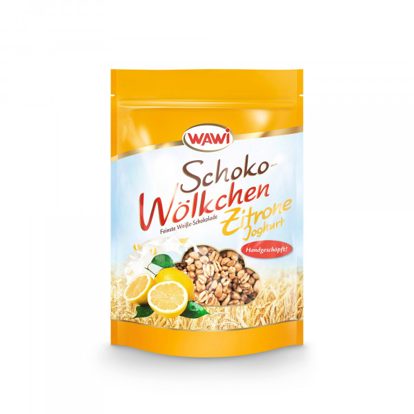Schoko-Wölkchen Joghurt-Zitrone