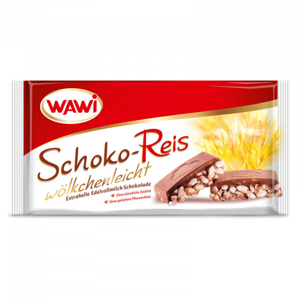 Schoko-Reis Tafel Edelvollmilch
