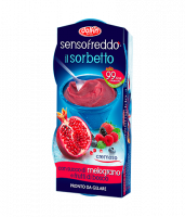 Sorbetto Granatapfel und Beeren
