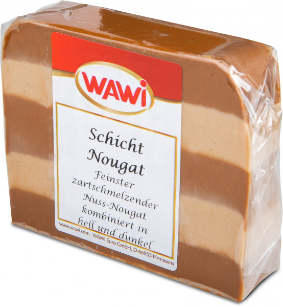 Schicht-Nougat Scheibe