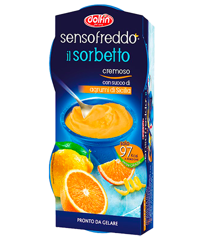 Sorbetto Agrumi Sizilianische Zitrusfrüchte