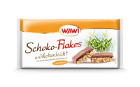 Schoko-Flakes Tafel mit Puffreis